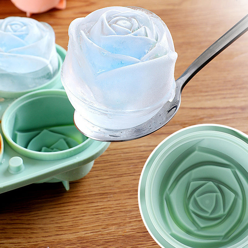 Flower Ice Cube Tray Silicone