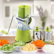 Multi-3 in 1 Purpose Vegetable Cutter with Interchangeable Blades