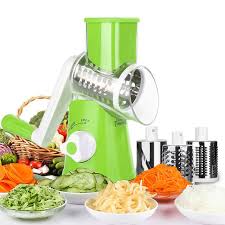 Multi-3 in 1 Purpose Vegetable Cutter with Interchangeable Blades